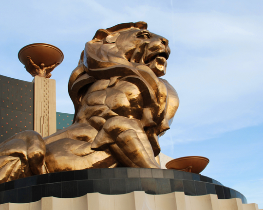 MGM Lion Sculpture